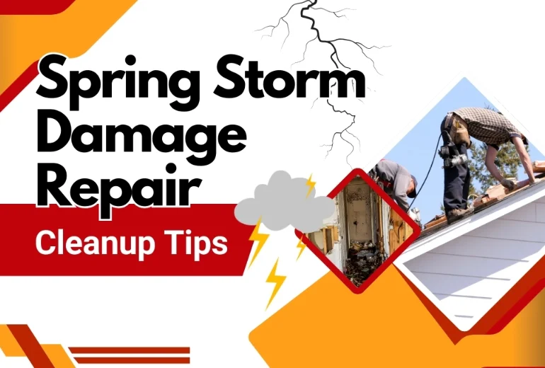 Spring Storm Damage Cleanup Tips