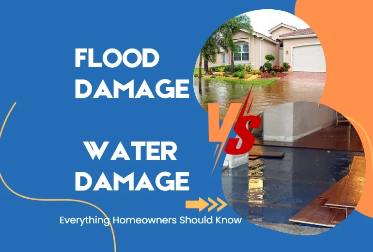 Difference Between Flood and Water Damage