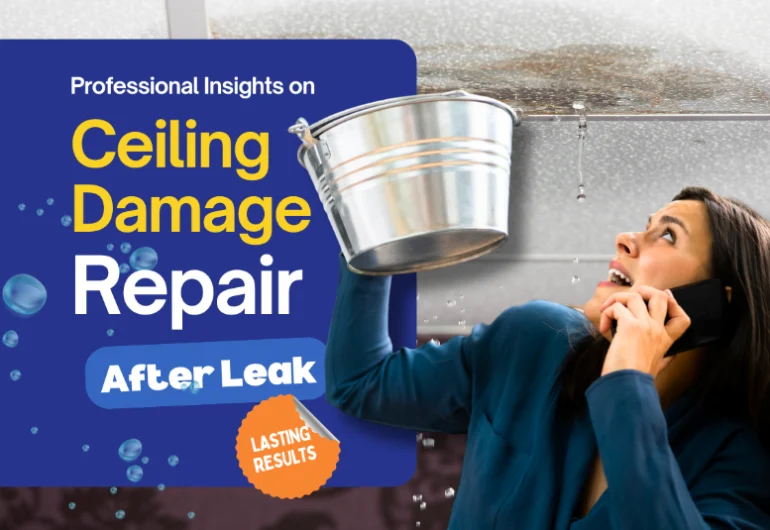 Ceiling Damage Repair After Leak