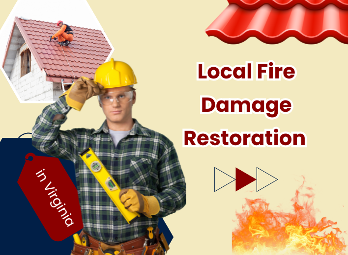 Fire Damage Weaken Local Fire Damage Expert on Yelow Background