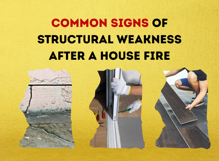 Types of Fire Damage Signs of Structural Weakness After Fire
