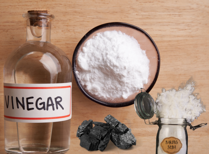 Vinegar and natural absorbers