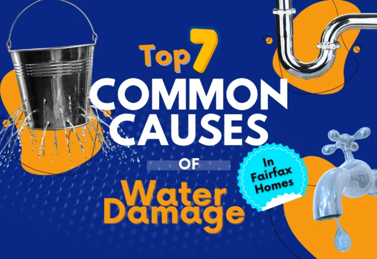 Common Causes of Water Damage in Fairfax Homes