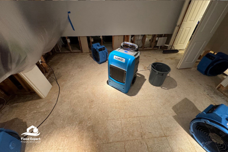 Flood Expert's drying Equipments