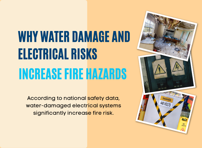 Fire Hazards Why Water Damage and Electrical Risks Increase Fire Hazards