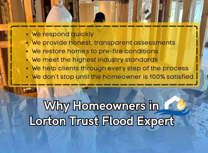 Trust Flood Expert Flood Expert is conducting a cleanup operation