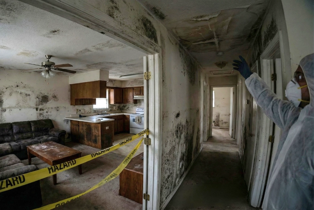 Affects Widespread mold indicators