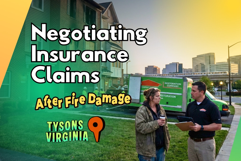 Insurance Claims After Fire Damage in Tysons