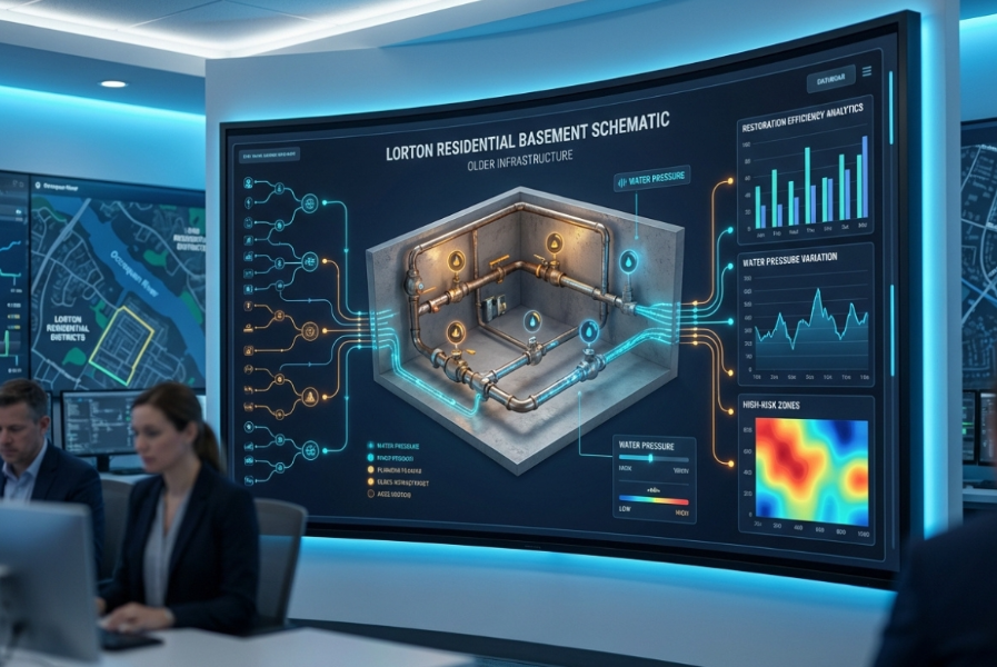 ServingLorton Lorton residental basement schematic
