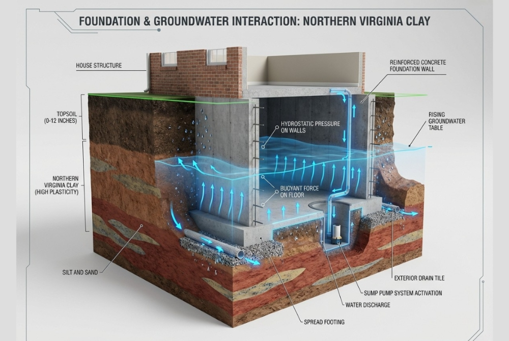 Basement Flooding in Northern Virginia Basement flooding in Northern Virginia infogeraphic